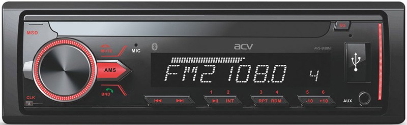 Автомагнитола ACV AVS-813BM 1DIN 4x50Вт
