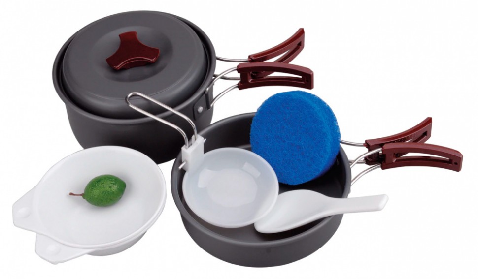 Набор кастрюль AceCamp camp kit S (1657) серый