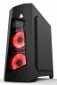 Корпус Formula V-LINE 185G-03G черный/черный без БП ATX 1xUSB2.0 1xUSB3.0 audio bott PSU