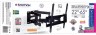Кронштейн для телевизора Kromax PIXIS-L черный 22"-65" макс.50кг настенный поворот и наклон