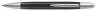 Ручка шариковая Carandache Office Alchemix (4881.109) Rubber/Matt Chrome M синие чернила подар.кор.