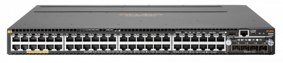 Коммутатор HPE Aruba 3810M JL429A 4SFP+ 48PoE+ 1050W