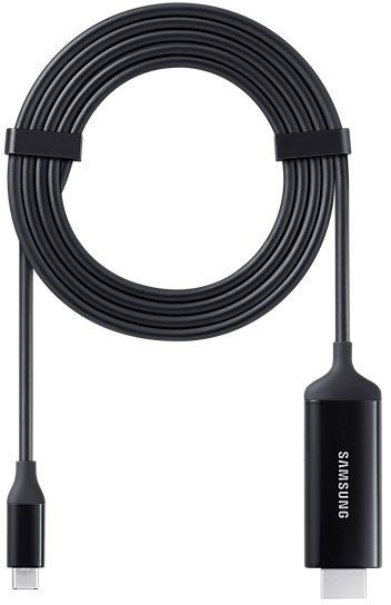 Кабель Samsung DeX EE-I3100FBRGRU HDMI (m)-USB Type-C (m) 1.38м черный (упак.:1шт)