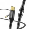 Кабель Hama Metal 00173625 USB (m)-micro USB (m) 1.5м черный