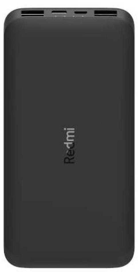 Мобильный аккумулятор Xiaomi Redmi Power Bank PB100LZM Li-Pol 10000mAh 2.4A+2.4A черный 2xUSB