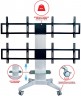Подставка для телевизора Arm Media PT-STAND-16 серебристый 26"-55" макс.120кг напольный фиксированный