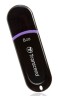 Флеш Диск Transcend 8Gb Jetflash 300 TS8GJF300 USB2.0 черный/фиолетовый