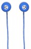 Гарнитура вкладыши Oklick HS-S-230 1.2м синий проводные (в ушной раковине)