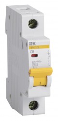 Выключатель автоматический IEK ВА47-29 MVA20-1-006-C 6A тип C 4.5kA 1П 230/400В 1мод белый