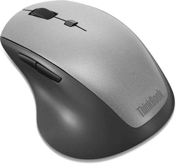 Мышь Lenovo ThinkBook черный оптическая (2400dpi) беспроводная USB (6but)