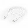 Кабель Hama Mfi 00183295 USB Type-C (m)-Lightning (m) 1м белый