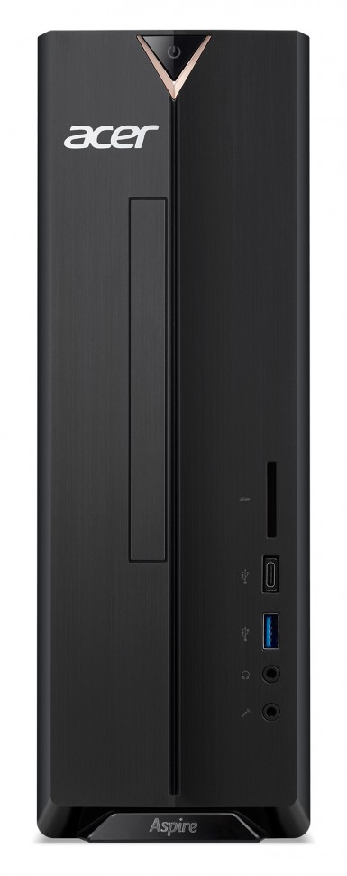 ПК Acer Aspire XC-895 SFF i3 10100 (3.6)/8Gb/1Tb 7.2k/SSD128Gb/UHDG 630/CR/Endless/GbitEth/180W/черный