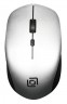Мышь Оклик 565MW glossy черный/серебристый оптическая (1600dpi) беспроводная USB (3but)