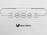 Вакуумный упаковщик Kitfort KT-1502-1 110Вт белый/серый