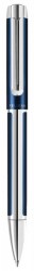 Ручка шариковая Pelikan Elegance Pura K40 (PL954990) синий/серебристый M черные чернила подар.кор.