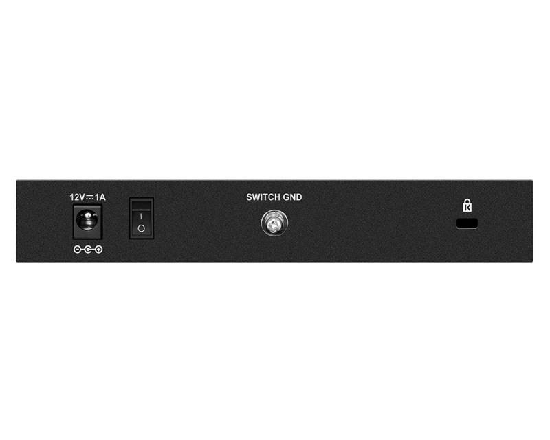 Коммутатор D-Link DGS-1100-08PD/B1B 8G 1PoE настраиваемый