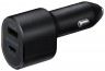 Автомобильное зар./устр. Samsung EP-L5300 3A+2A PD+QC универсальное кабель USB Type C черный (EP-L5300XBEGRU)