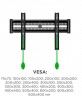 Кронштейн для телевизора Onkron NN16 черный 43"-85" макс.68кг настенный фиксированный