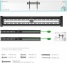 Кронштейн для телевизора Onkron NN16 черный 43"-85" макс.68кг настенный фиксированный