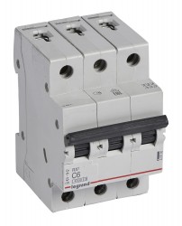 Выключатель автоматический Legrand RX3 419705 6A тип C 4.5kA 3П 400В 3мод