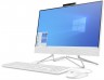 Моноблок HP 205 G4 21.5" Full HD Ryzen 3 3250U (2.6)/8Gb/SSD256Gb/RGr/DVDRW/CR/Windows 10 Professional 64/GbitEth/WiFi/BT/65W/клавиатура/мышь/Cam/белый 1920x1080