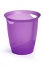 Корзина для бумаг Durable 1701710992 круглая 16л. прозрачный пластик фиолетовый