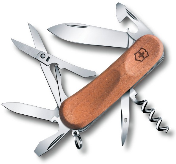 Нож перочинный Victorinox EvoWood 14 (2.3901.63) 85мм 12функций дерево карт.коробка