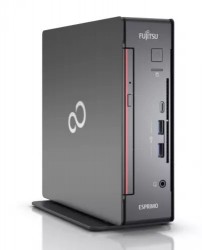 ПК Fujitsu ESPRIMO Q7010 MT i5 10500T (2.3)/8Gb/SSD256Gb/UHDG 630/DVDRW/Windows 10 Professional 64/GbitEth/WiFi/BT/65W/клавиатура/мышь/черный