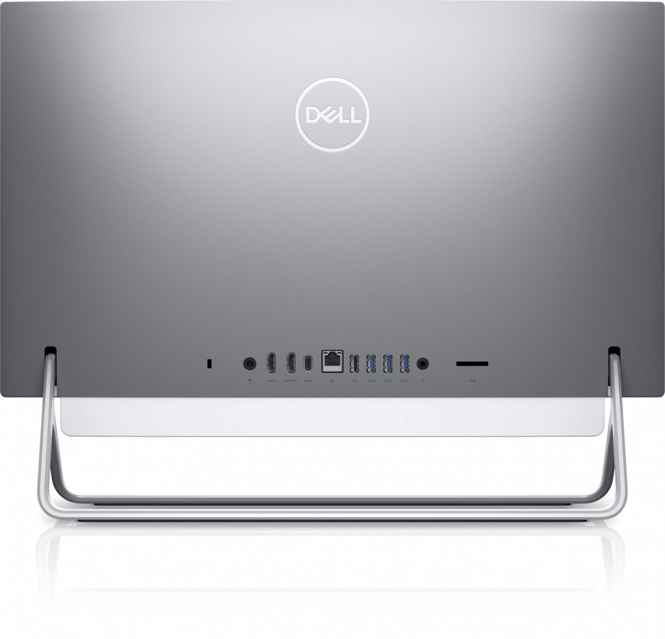 Моноблок Dell Inspiron 5400 23.8" Full HD i3 1115G4 (3)/8Gb/SSD256Gb/UHDG/CR/Windows 10 Professional/GbitEth/WiFi/BT/90W/клавиатура/мышь/Cam/серебристый 1920x1080