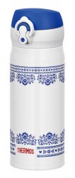Термос Thermos JNL-402 0.4л. белый/синий (319562)