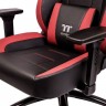 Кресло игровое Thermaltake U Comfort черный эко.кожа