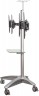 Подставка для телевизора Arm Media PT-STAND-15 серебристый 26"-55" макс.120кг напольный наклон