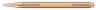 Ручка шариковая Carandache Ecridor Chevron Dore Rose CL40 (898.407) M черные чернила подар.кор.