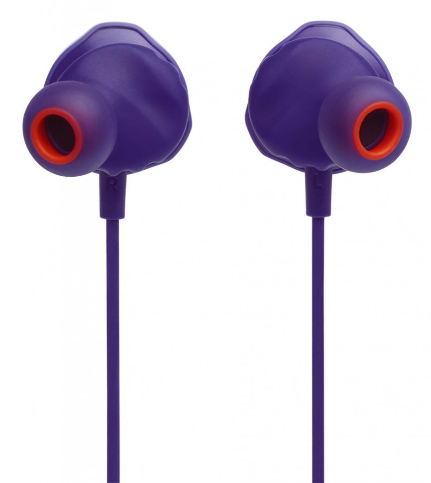Наушники с микрофоном JBL Quantum 50 фиолетовый 1м вкладыши в ушной раковине (JBLQUANTUM50PUR)