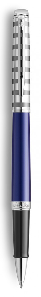 Ручка роллер Waterman Hemisphere Deluxe (2117787) Marine Blue F черные чернила подар.кор.