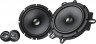 Колонки автомобильные Pioneer TS-A1600C (без решетки) 350Вт 85дБ 4Ом 16.5см (6 1/2дюйм) компонентные двухполосные