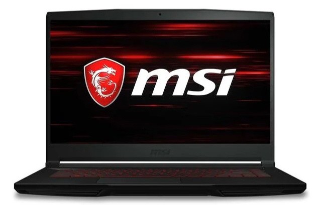 Ноутбук MSI GF63 Thin 9SCSR-897XRU Core i7 9750H/8Gb/1Tb/NVIDIA GeForce GTX 1650 Ti MAX Q 4Gb/15.6"/IPS/FHD (1920x1080)/Free DOS/black/WiFi/BT/Cam