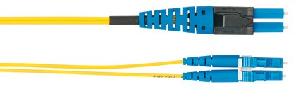 Патч-корд Panduit PViQ PVQ9LE10LQM03.0 2x9/125 OS1/OS2 LC дуплекс-LC дуплекс 3м LSZH желтый