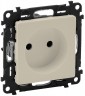 Розетка силовая Legrand Valena Life (753516) скрыт. штор. IP20 слоновая кость