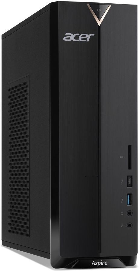 ПК Acer Aspire XC-895 SFF i3 10100 (3.6)/8Gb/SSD256Gb/UHDG 630/CR/Endless/GbitEth/180W/черный