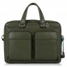 Сумка Piquadro Black Square CA2849B3/VE зеленый натур.кожа
