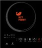 Плита Электрическая Kitfort КТ-105 черный стеклокерамика (настольная)