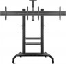 Подставка для телевизора Onkron TS3811 черный 40"-63" макс.142кг напольный мобильный