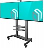 Подставка для телевизора Onkron TS3811 черный 40"-63" макс.142кг напольный мобильный
