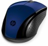 Мышь HP Wireless 220 синий оптическая (1200dpi) беспроводная USB для ноутбука (2but)