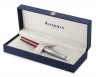 Ручка роллер Waterman Hemisphere Deluxe (2118291) Marine Red F черные чернила подар.кор.