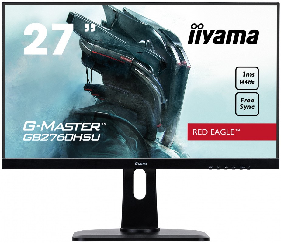 Монитор Iiyama 27" G-Master GB2760HSU-B1 TN+film 1920x1080 144Hz 400cd/m2 16:9