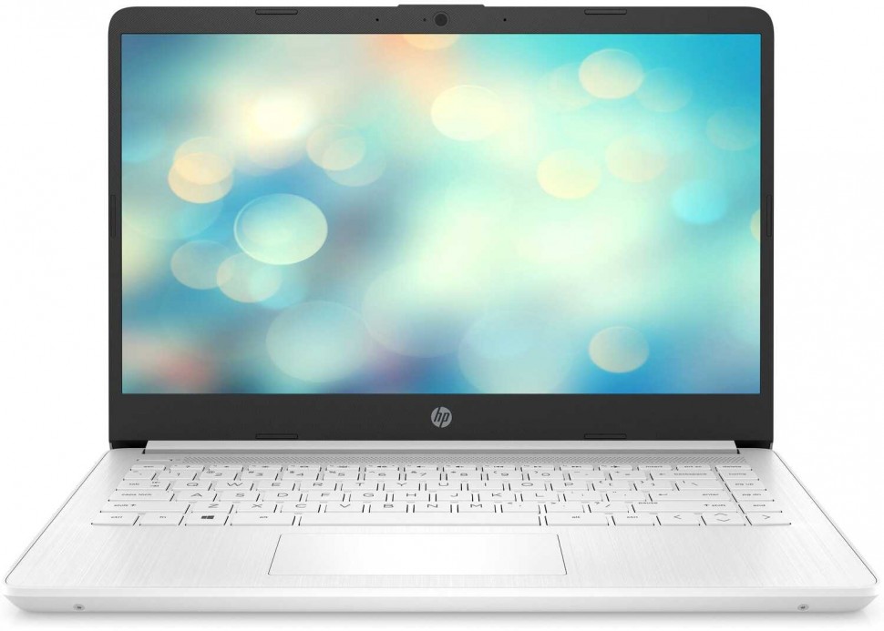 Ноутбук HP 14s-dq2011ur Pentium Gold 7505/4Gb/SSD256Gb/Intel UHD Graphics/14"/IPS/FHD (1920x1080)/Free DOS 3.0/white/WiFi/BT/Cam