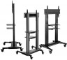 Подставка для телевизора Onkron TS2771 черный 50"-82" макс.65.5кг напольный мобильный