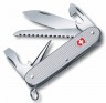 Нож перочинный Victorinox Farmer Alox (0.8241.26) 93мм 9функций серебристый карт.коробка